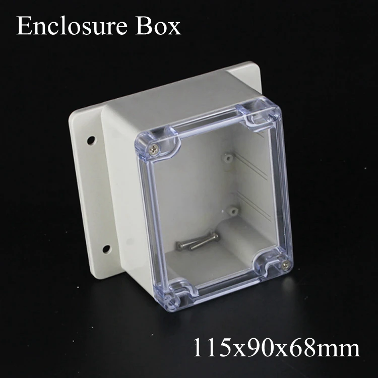 115 90 68mm IP66 ABS Waterproof electronic enclosure project box Distribution control switch junction outlet case