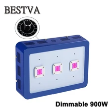BESTVA Dimmable X3 900W светодиодный светильник для выращивания растений с