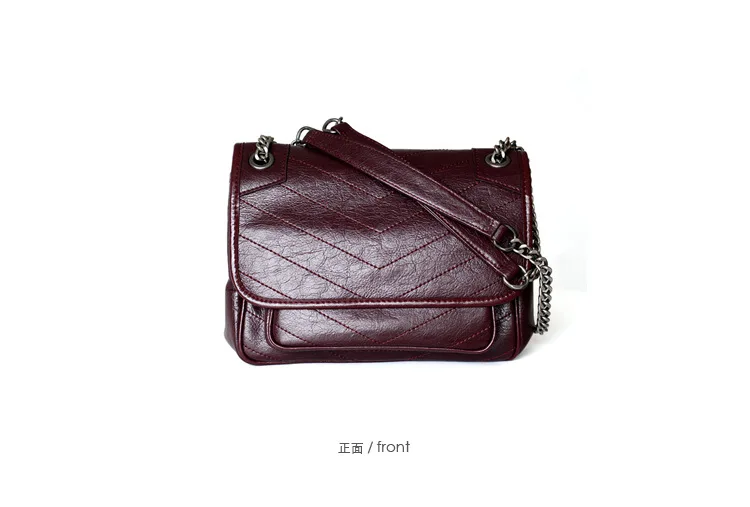 Женская сумка через плечо Vieline из натуральной кожи, кожаные сумки через плечо в стиле ретро
