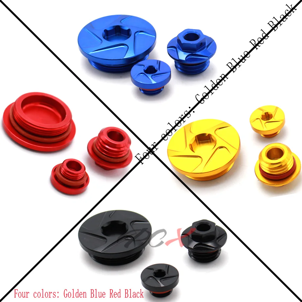 Billet Engine Timing Oil Plug Set For Yamaha YZ250F YZ450F 2014-2016 YZ250FX 2015-2016 WR250F 2015 Dirt Bike Enduro Motorcycle | Автомобили
