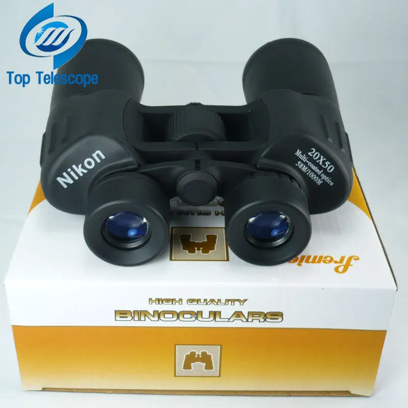 

brand HD wide-angle zoom ring portable powerful binoculars 20x50 Nitrogen waterproof Night Vision Hunting Telescope sport