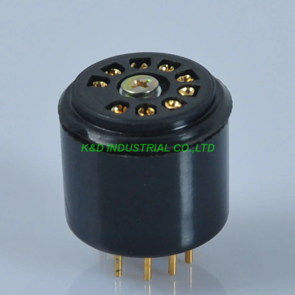 3 шт. керамическая B9A вакуумная трубка с разъемом 9Pin EL509 EL504 EL502 6LQ6 7868|socket a|tube socket