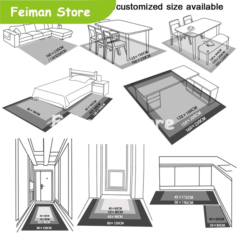 Скандинавские простые геометрические коврики с узором ковры для гостиной, спальни, коврики, серый, белый диван, стол, стул, Нескользящие коврики