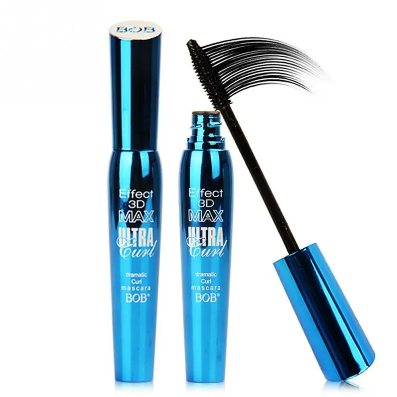 

3D Fiber Waterproof Eyelash curling/thick/lengthening/long-lasting Lashes Rimel Mascara Makeup Natural Fibers