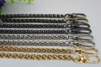 

2pcs/lot 120 cm including fastener DIY bag accessories metal package chain hemp flowers chain