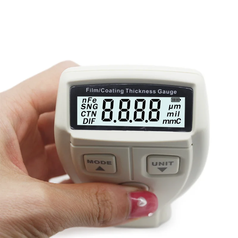 Film coating thickness gauge meter mini handheld digital GM210 with LCD