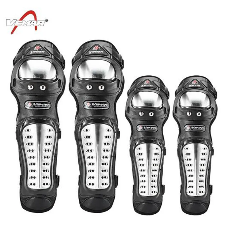 

VEMAR Stainless Steel Motorcycle Protective Kneepad Motocross Protect Knee Motorcycle Protection Racing Elbow And Knee