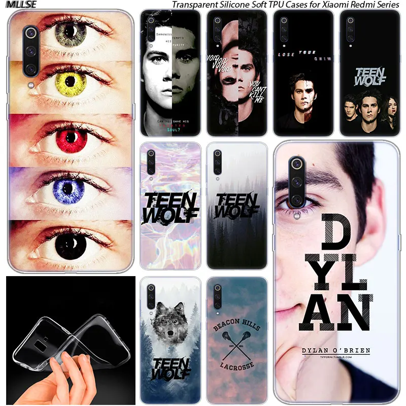 Мягкий чехол Teen wolf Stilinski 24 Lahey 11 для Xiaomi Pocophone F1 Mi 5X A1 6X A2 8 SE Lite Play Mix3 9 9SE 9T Pro