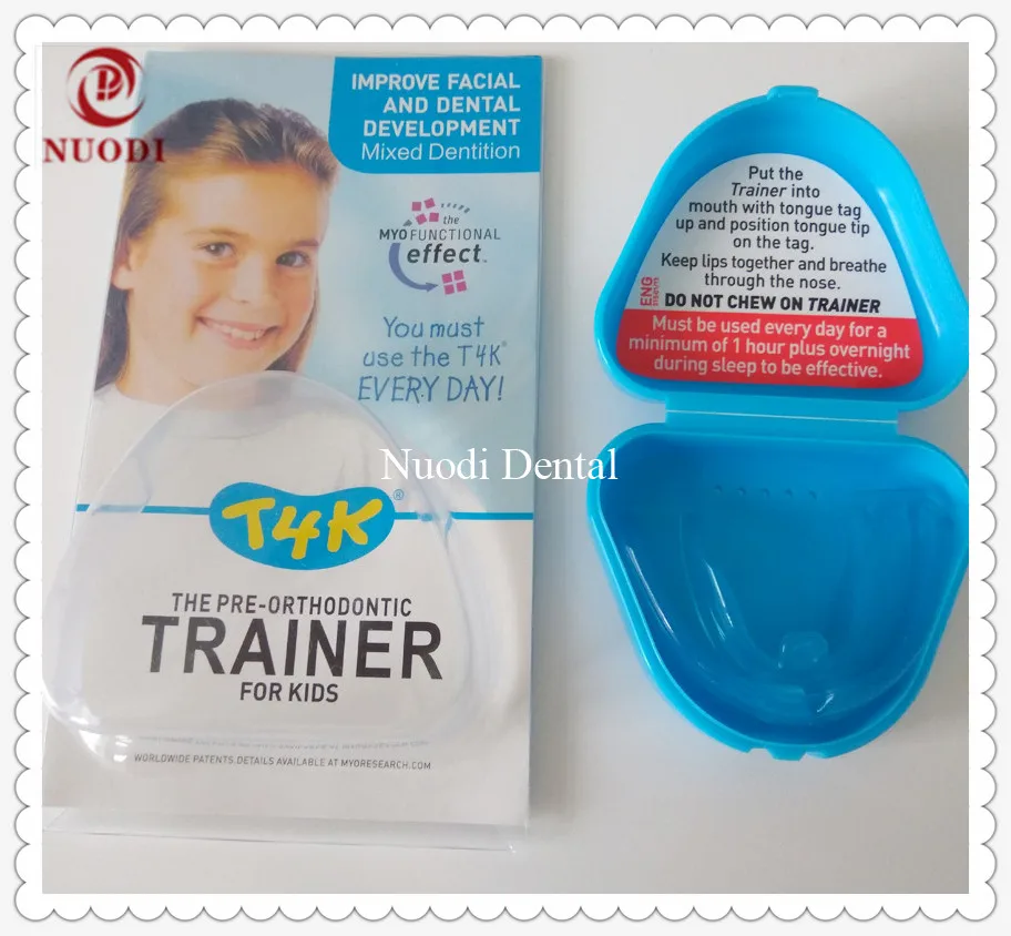 

MRC Teeth Trainer appliance T4K Phase one/Myobrace Orthodontic brace T4K age 6-8/Dental Oral trainer Appliance T4K for Children