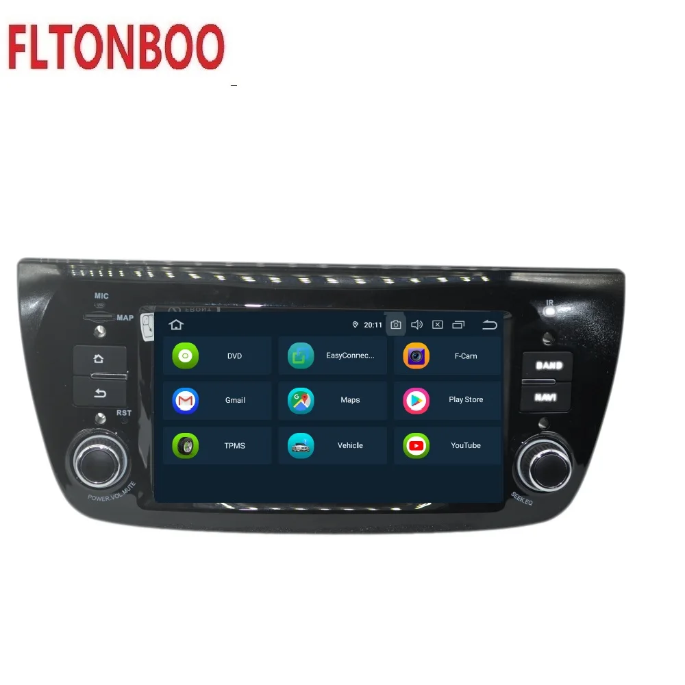 Excellent Android9 for FIAT Linea Grande Punto 2012 2013 2014 2015 car gps navigation,radio,Multimedia,octa core,Wifi,3g,RAM 4GB ROM 64GB, 4