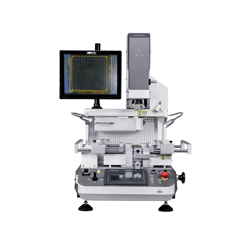 

ZM-R7220A BGA rework station 3 independent control heaters with optical alignment upgraded version of ZM R6200 220V