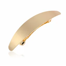 Заколки для волос для Для женщин металлик Глянцевая длинный овальный матовый Заколки для волос простые женские шпильки Заколки для волос G0508