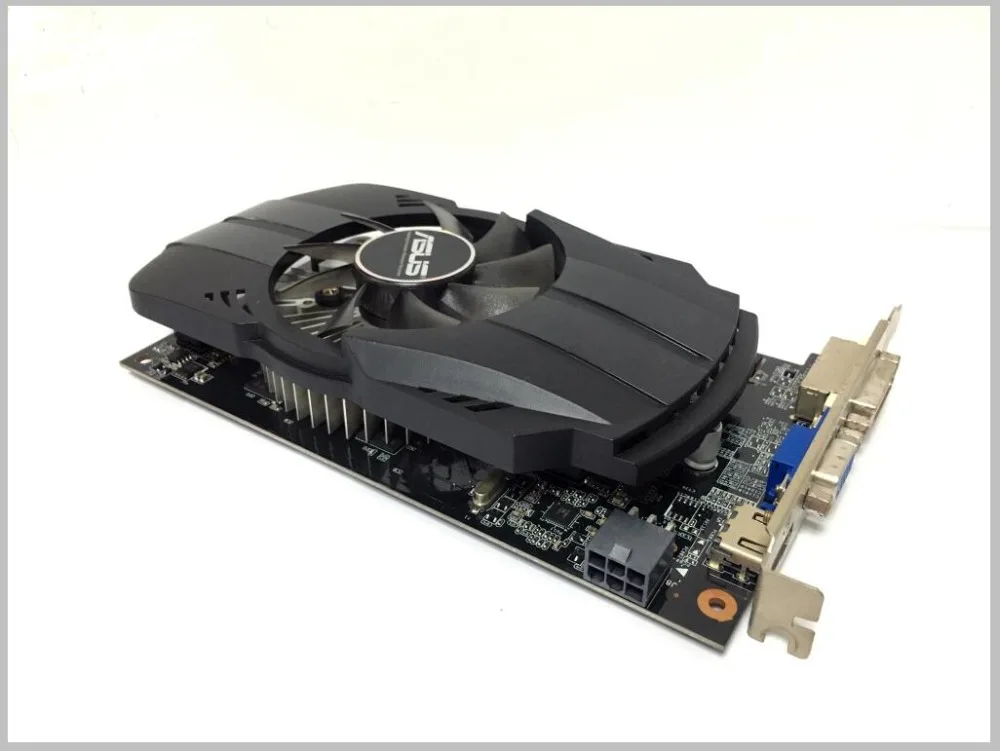 Asus GTX 650 FMLII 1GB GTX650 1G D5 DDR5 128 Bit PC настольные видеокарты PCI Express 3 0 компьютерные