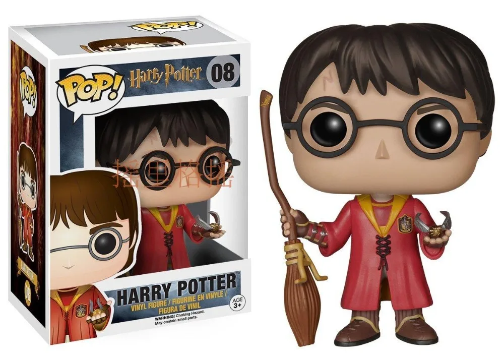 

Limited Edition FUNKO POP Original Harry Potter - Quidditch Harry Potter with besom Vinyl Figure Collectible Model Figure