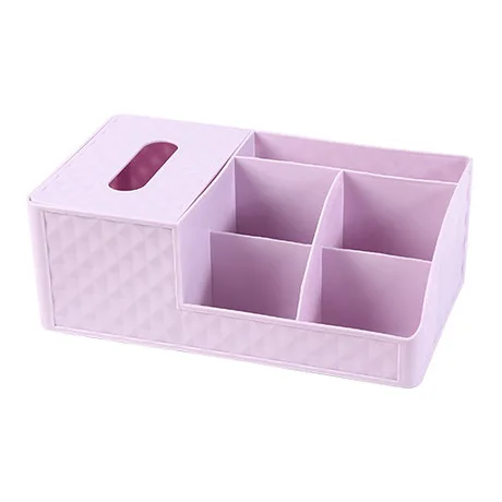 

Home Storage & Organization makeup organizer Home Office Desktop Cosmetics makeup Storage Box desk organiser tissue box 2018 new