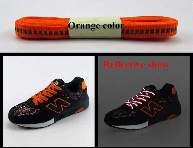 Новое поступление 150 см шнурки спортивные кроссовки Lacet Светоотражающие плоские шнурки обуви 3 пары распродажа