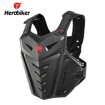 

HEROBIKER Motorcycle Body Armor Moto Motocross Vest Motorcycle Armor Vest Back Chest Protector Motocross Armor Protective Gear
