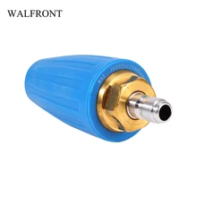 WALFRONT шайба турбо насадка для высокое Давление мойщик диаметр разбрызгивателя: 2,5/3,5/4,0 синий 3600PSI Давление шайба сопла турбо