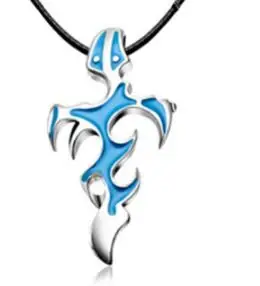 

Free shipping titanium steel cross shape pendant chain for men