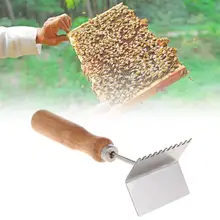 Пчелиный корпус Лопата для пчеловодства инструменты для очистки рамы Чехлы для уборки Совок оборудование для пчеловодов улей деревянная ручка из нержавеющей стали