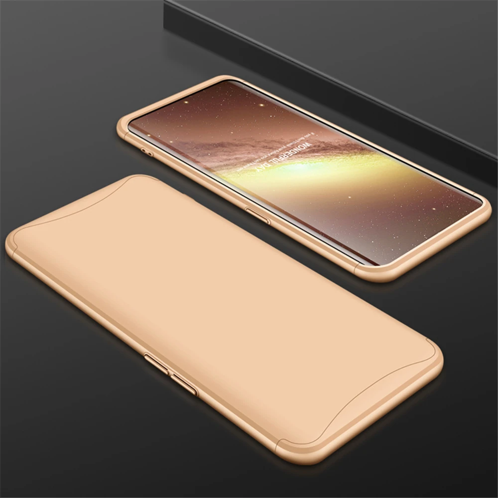 Voppton Hybrid 3 in 1 Hard PC Case for OPPO Find X Case Luxury 360 Full Protection armor Back Cover for OPPO Find X Fundas (11)
