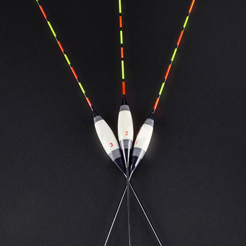 

3Pcs Fishing Float Nano Buoy Striking Tail Floating Suit Float Stick Carp Fishing Float Bobber Sea Fishing Tackle Tool