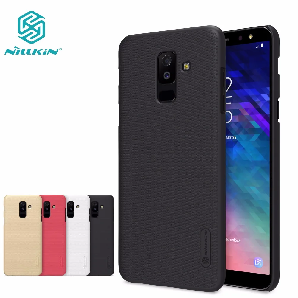 Чехол для samsung Galaxy A6 2018/SAM Plus 2018 NILLKIN супер матовый защитный жесткий чехол