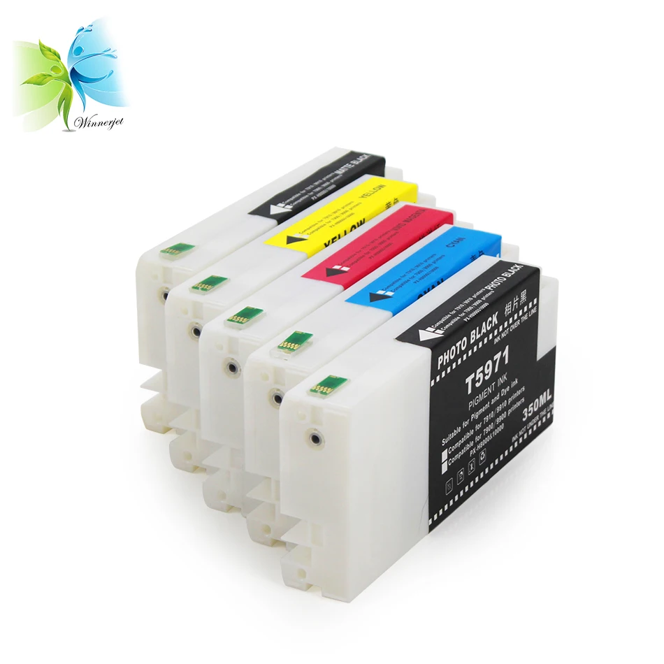 

WINNERJET 350ml T5961-T5964 T5968 Compatible Ink Cartridge For Epson Stylus Pro 7700 9700 printer
