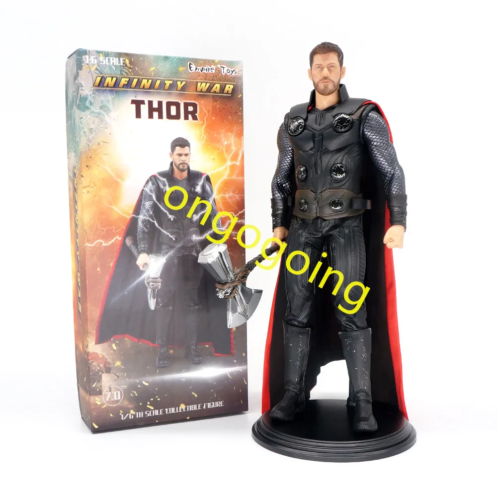 Оригинальная Империя 1/6 Marvel Мстители 3 Тор 12 &quotс топором ПВХ фигурка модель