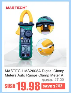 Mastech ms2015b faixa automática 6000 contagens digital