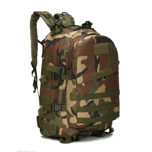 40L открытый охотничий Штурмовой Рюкзак страйкбол 3Day Molle Camel пакет ATACS FG охотничий камуфляж - Цвет: Jungle