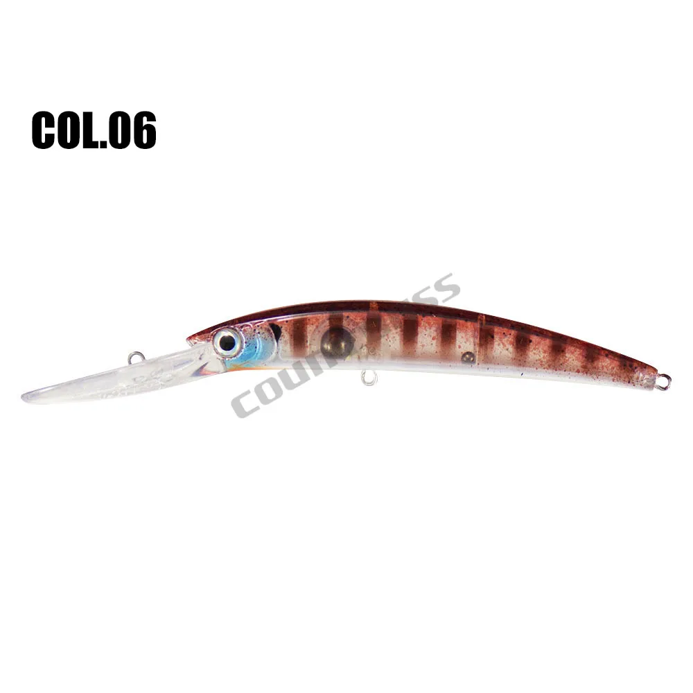 Countbass 110mm 15.6g Floating Jerkbait Wobblers Angler's Lure for Fishing Diving Depth 2.5-3m Hardbait Freshwater Minnow Leurre - Цвет: 06