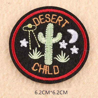 1pcs Mix Cactus Patch for Clothing Iron on Embroidered Sew Applique Cute Patch Fabric Badge Garment DIY Apparel Accessories 121 - Цвет: 15F