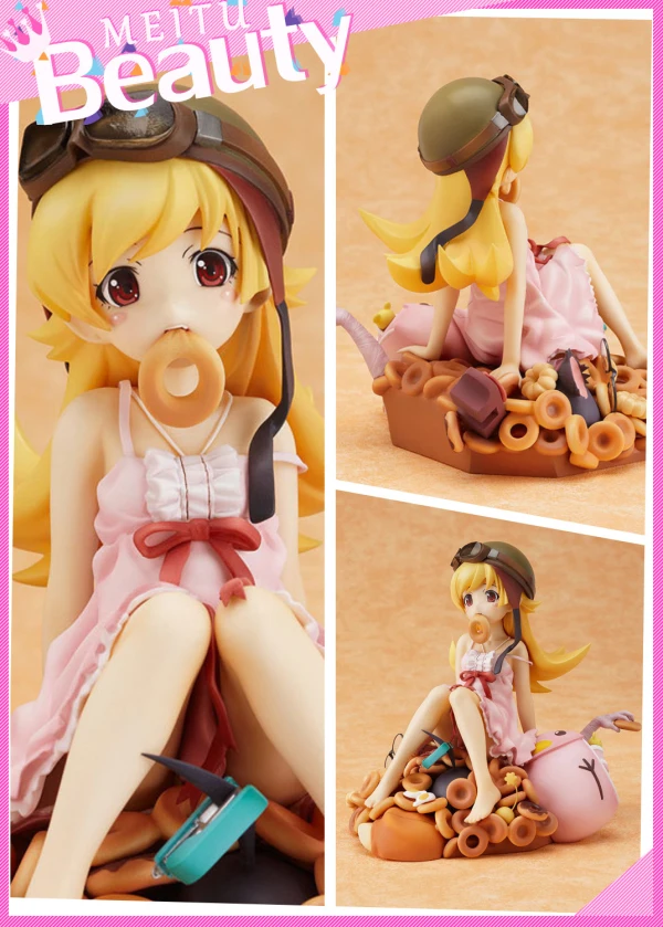 

Japan Sexy Figure Anime Monogatari Nisemonogatari Oshino Shinobu Painted PVC Action Figure Collection Model Toy 20CM