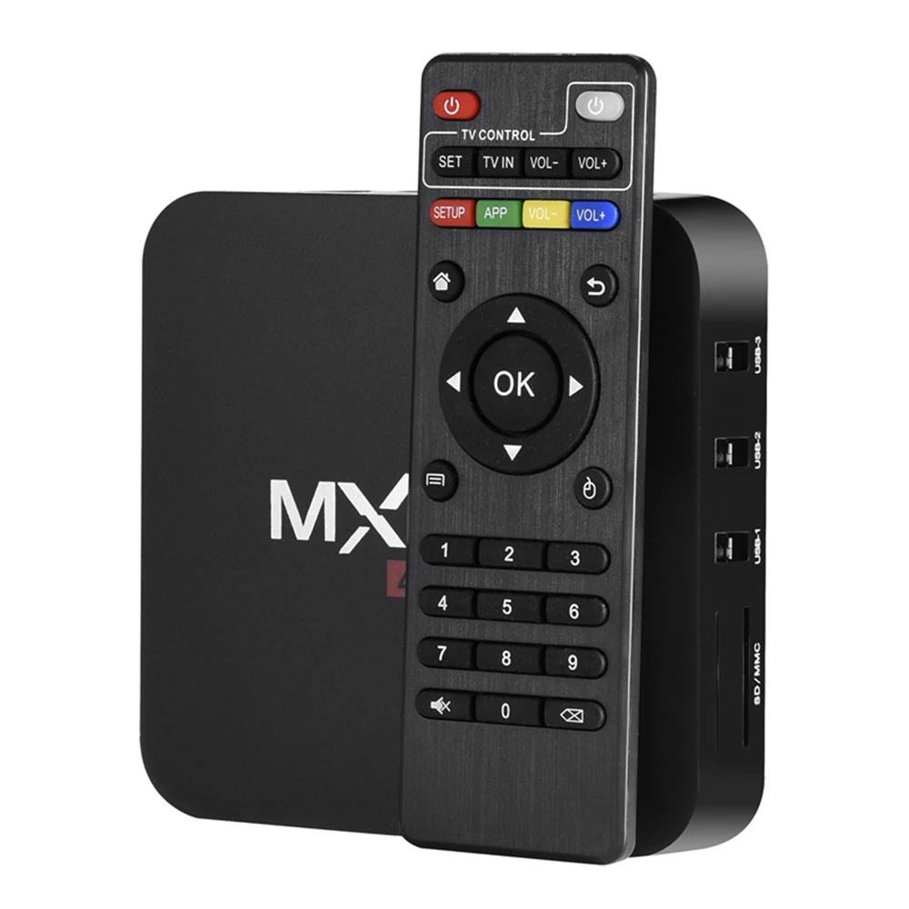 S905 MXQPro 4 К Quad core Android 5.1 Amlogic tv set top box 3D 1080 P Full HD Медиа-Плеер XBMC 64 бит KODI коробки |