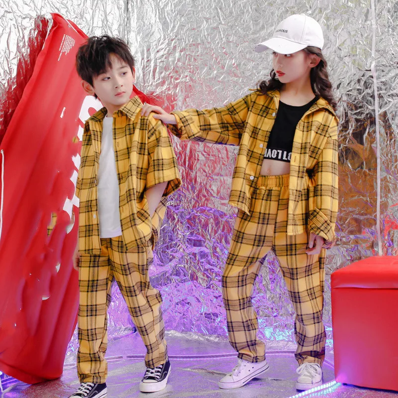 Summer 2019 Hip hop streetwear kids jazz dance costumes for kids Boys clothes Set 110 120 130 140 150 160 170 180 T (12)