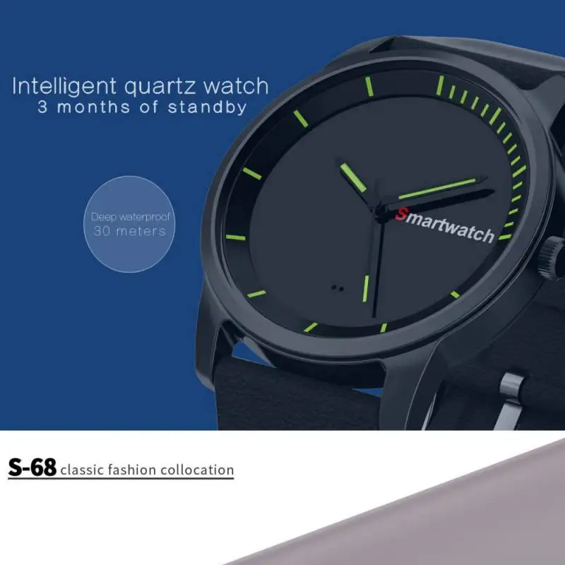

Slimy Smart Watch SportsIP68 Waterproof Smartwatch Wristband Long Time Standby Bluetooth 4.0 Stopwatch Alarm Clock Smart Watch