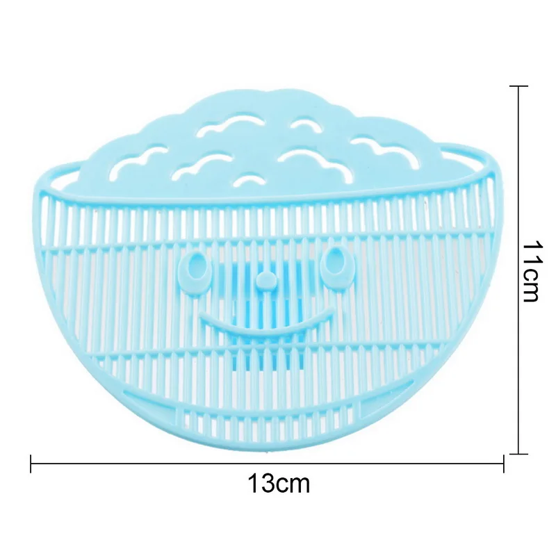 Urijk в форме листа промывка риса гаджет лапша спагетти бобы дуршлаги и ситечки Кухня Фрукты и овощи инструмент для очистки анти разлива - Цвет: style 2 blue