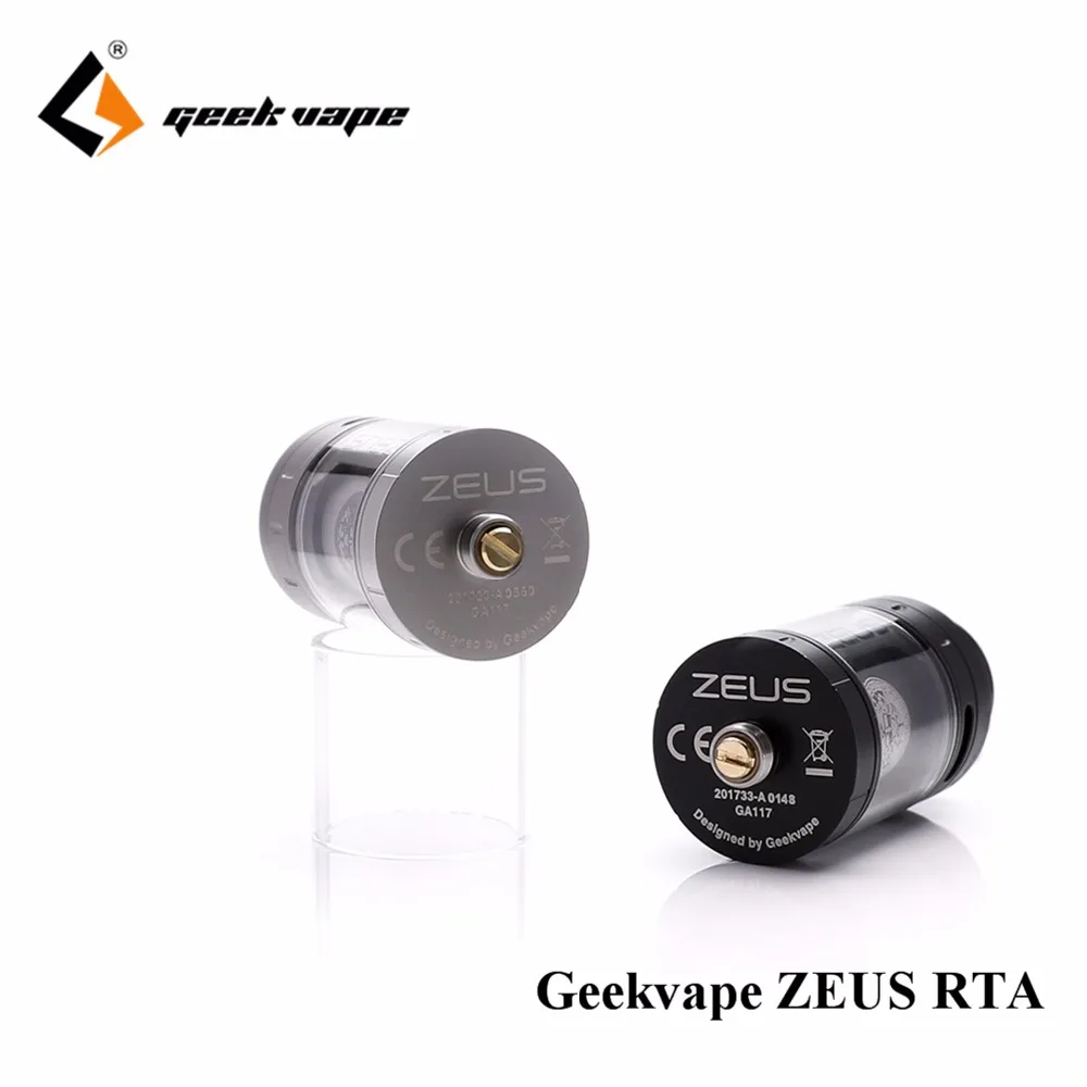 Электронная сигарета Geekvape Zeus RTA атомайзер 4 мл 3D для электронной сигареты Aegis бокс
