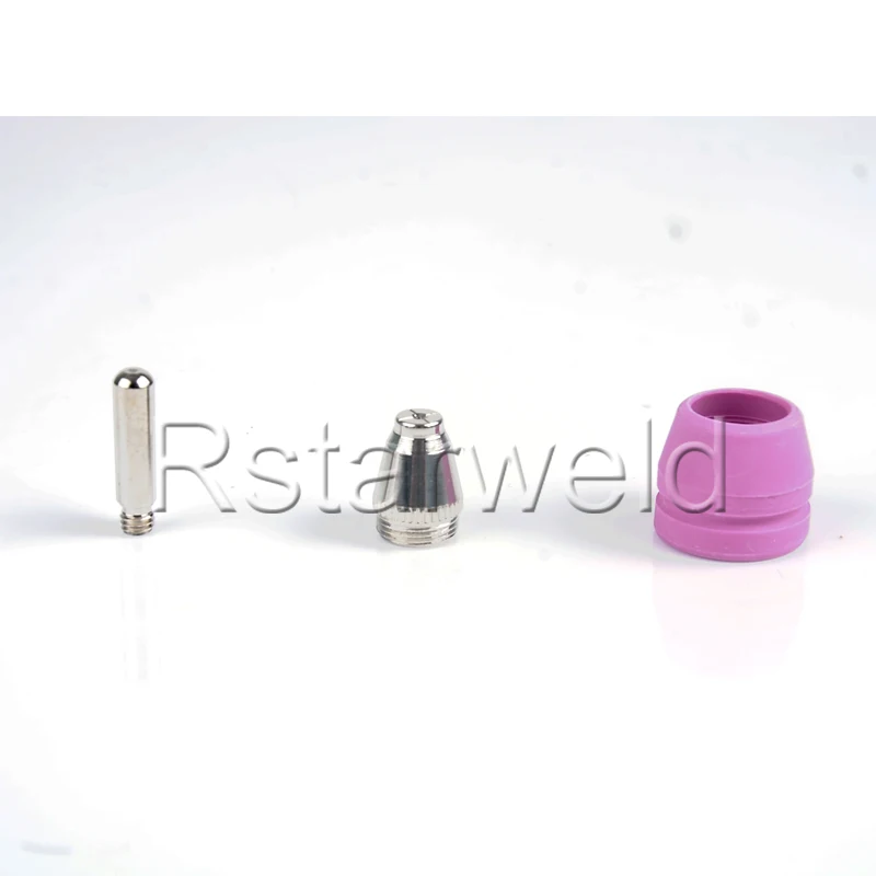 Rstar Sg-55 Ag-60 wed-60p Plasma Cutter Torch Consumables Kit Tips 40 / 50 / 60 Amp 25pcs