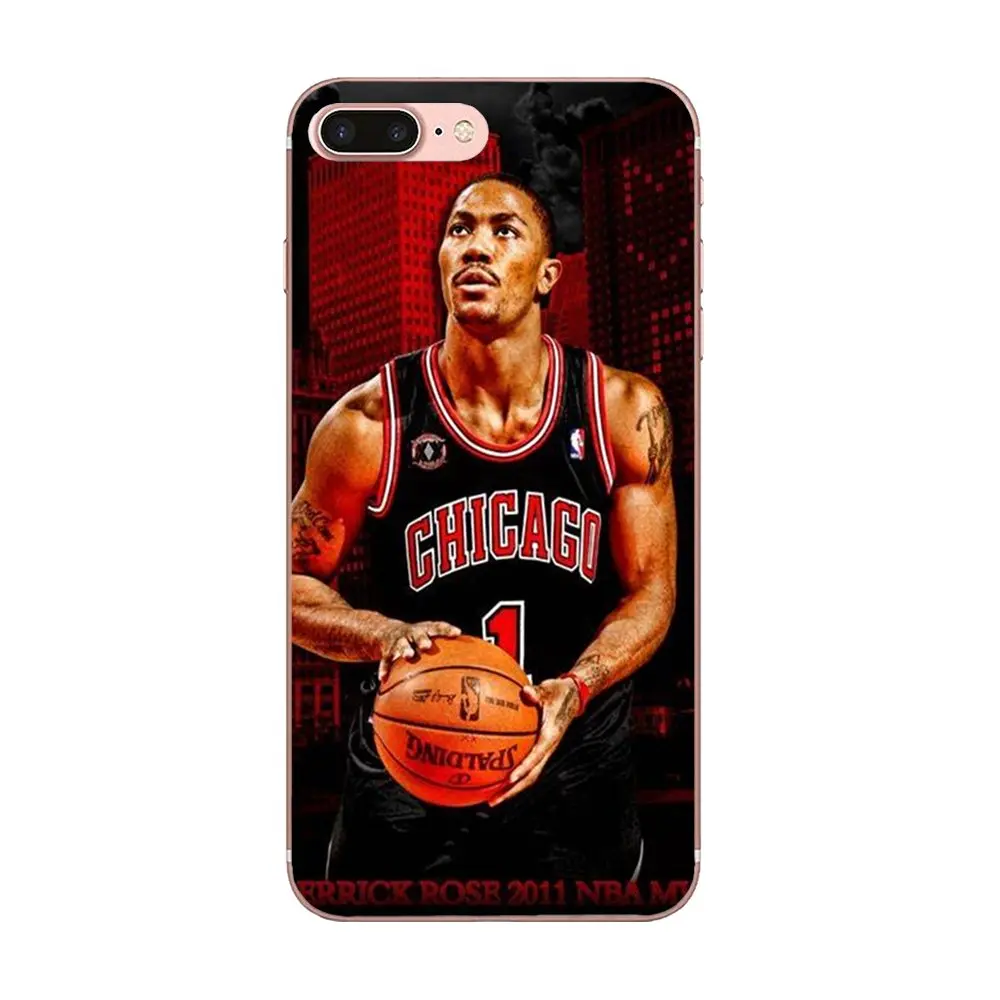 Derrick Rose для Huawei P7 P8 P9 P10 P20 P30 Lite Mini Plus Pro 2017 2018 2019 Coque Shell Прозрачный чехол