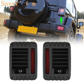 

Car LED Tail Lights 2007-2016 for Jeep Wrangler with Running Brake Backup Reverse Turning Signal Light Tail Lamp Assembly
