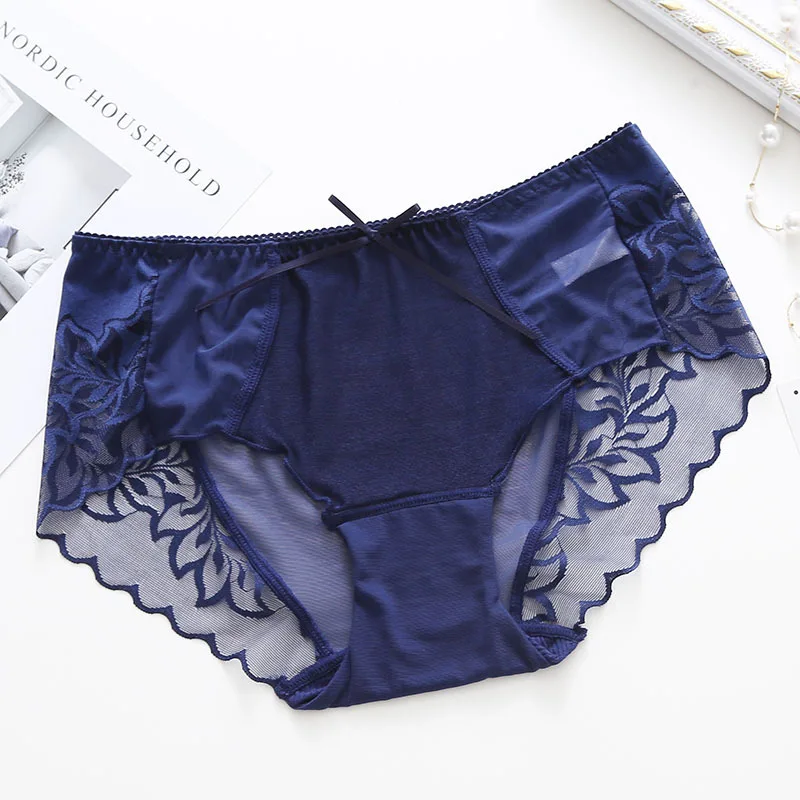 py6 blue Briefs Women