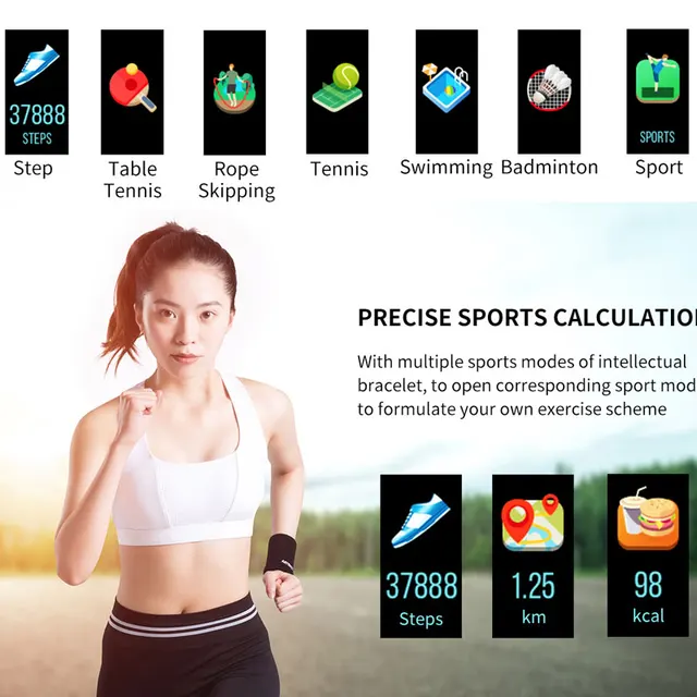 BOAMIGO Smart Watch IP67 Waterproof Call Reminder Calories Heart Rate Monitor Men Women Bluetooth Smartwatch For Ios  Android