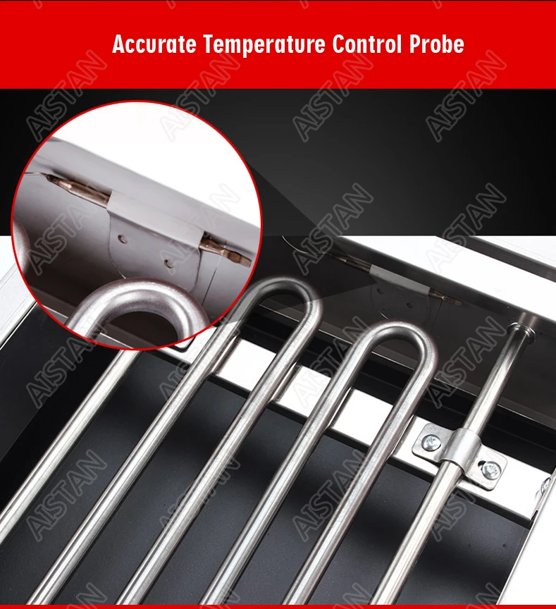 EB280 Electric Smokeless Barbecue Oven Grill for bbq machinery Stainless Steel High Power