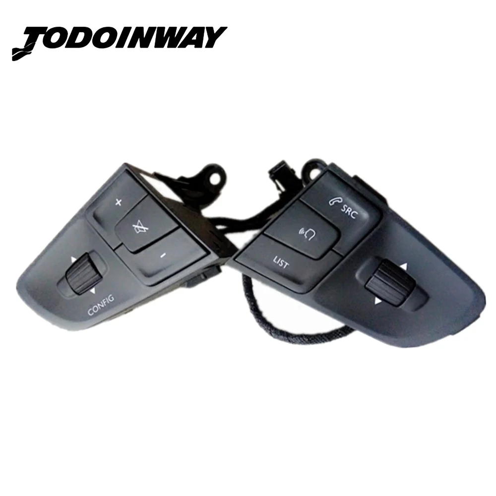 

For Citroen C3XR For Peugeot 408 508 Multifunction Steering Wheel Cruise Control Button Bluetooth Audio Volume Switch