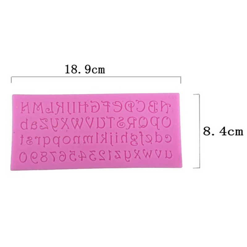 Цифры и буквы Алфавит силиконовые формы помадка торт кружева рельефный торт плесень сахар кружева коврик украшения торта инструменты