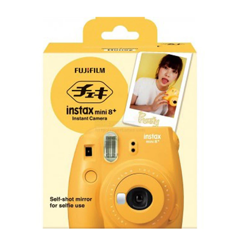 Камера моментальной печати Fujifilm Instax Mini 8 Plus Honey с ручным ремешком Fuji|film camera|instant film