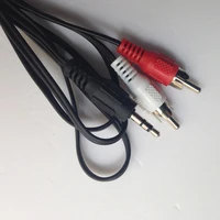 New Cable 3.5mm Jack Aux to 2 RCA Audio Video Cable Stereo Y Splitter Cable AV Adapter 2RCA Cord Wire For PC DVD TV VCR Speakers - Image 4