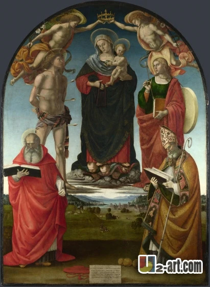 

Canvas Prints ( Luca Signorelli ) wholesale modern art oil painting reproduction printed on canvas Religion-230